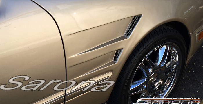 Custom Mercedes E Class  Sedan Fenders (1996 - 2002) - $850.00 (Part #MB-038-FD)